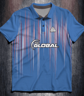 900 Global Vertical lines Blue