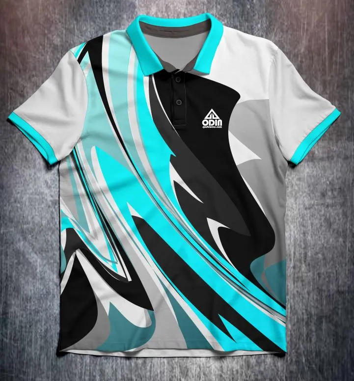 Abstract bright paint Blue