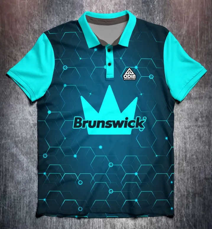 Brunswick Blue Hexagon