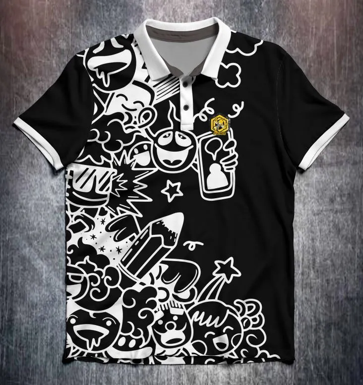 MadBee Comic doodles Black White