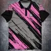 Paint strokes Pink