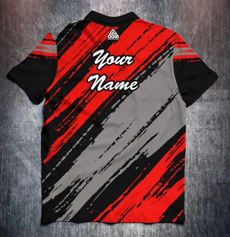 Paint strokes Red - Image 2