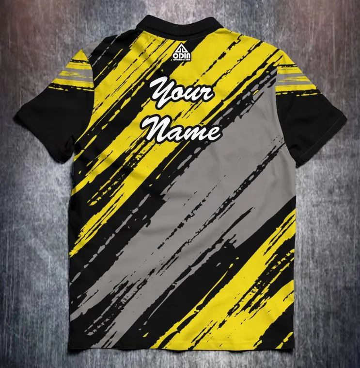 Paint strokes Yellow - Image 2