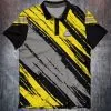 Paint strokes Yellow