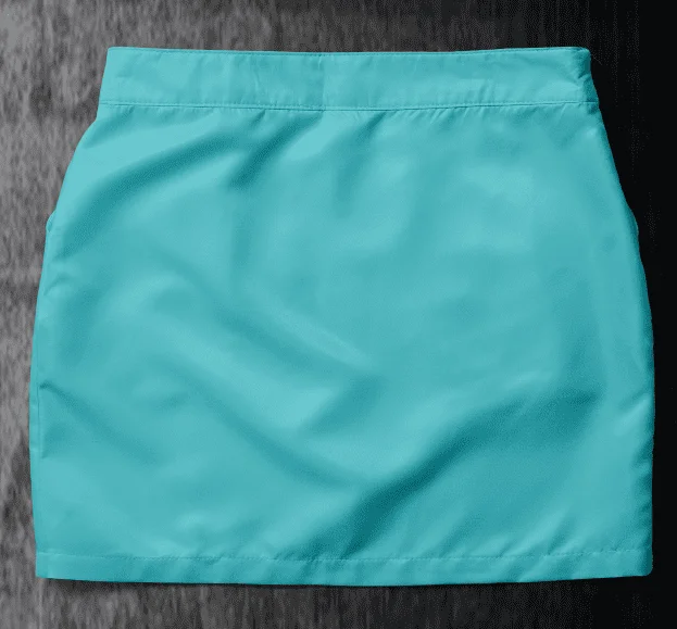 Basic Skirt Aqua - Image 2
